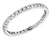 Diamond Eternity Wedding Anniversary Ring 1/3 Carat (ctw) in 14K White Gold