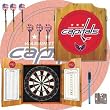 NHL Washington Capitals Dart Cabinet includes Darts and Board