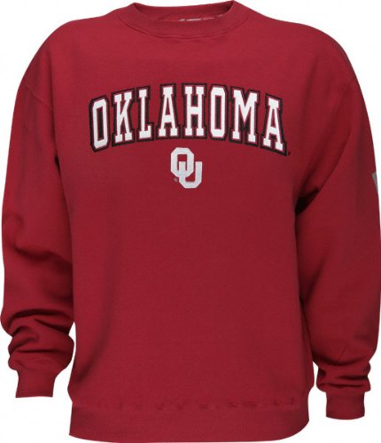 Buy Oklahoma Sooners Automatic Fleece Crewneck Sweatshirt