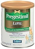 Enfamil Pregestimil Lipil Hypoallergenic Infant Formula Powder with MCT Oil, Iron Fortified, 16-Ounce Canisters (Pack of 6)