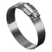 Precision Brand B10HL Shielded/Lined Worm Gear Hose Clamp