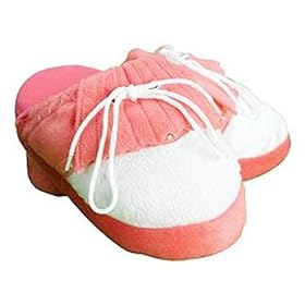 Buy Golf Gifts and Gallery 859 Golf Shoe Slipper (Pink White, Medium)