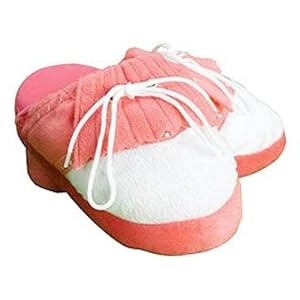 Buy Golf Gifts and Gallery 859 Golf Shoe Slipper (Pink White, Medium)