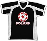 Poland Soccer Team Mens Sports T-shirt, Polska Polish Football Pride Men's Sport Shirt