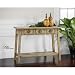 Naldo Console Table in Sandy White