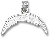 NFL San Diego Chargers Sterling Silver Lightning Bolt Charm