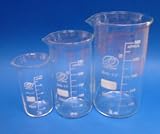 250ml Glass Tall Form Measuring Beakers