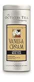 Octavia Tea Vanilla Cream (Caffeine-Free Red Tea/Rooibos) Loose Tea, 3.25-Ounce Tins (Pack of 2)