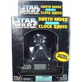 Childrens Toyshop  Toys : Star Wars Darth Vader AM/FM Clock Radio