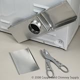 Copperfield 89634 0-18 Close Clearance Dryer Vent Periscope Pipe For Venting To Rear Offset