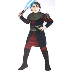 Star Wars Clone Wars Anakin Skywalker Kost�m Kinder Kinderkost�m Karneval 8-10 Jahre