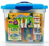 Crayola Colossal Creativity Collection With Over 100 Total Crayons, Markers and Colored Pencils, plus BONUS Modeling Magic Material