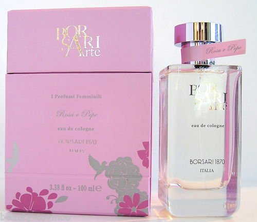 BORSARI 1870 Borsari Arte I Profumi Femminili Rosa e Pepe 100ml Eau de Cologne Spray Preisvergleich