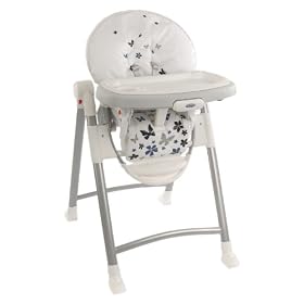 Graco Contempo Highchair (Butterfly Blue, 6-36 Months )