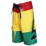 Billabong Supremacy Youth 4-Way Stretch Boardshort - Rasta