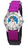 High School Disney Kids’ Musical Troy D050S504 Purple Velcro Watch