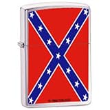 Quality Zippo Lighter/Confederate Flag