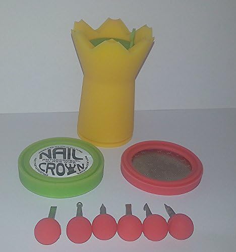 The Nail Crown All- in-One Color Changing Silicone Container (Rasta)