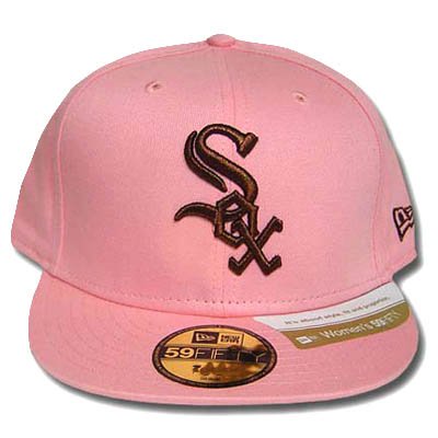 CHICAGO WHITE SOX PINK HAT CAP 59FIFTY NEW ERA SIZE 7
