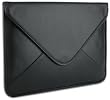 Black Generic Leather Laptop Sleeve Envelop Case fit Apple MacBook 13" and 13 - 14 inch Notebook Computer
