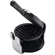 Belgian Flip Waffle Maker, Black