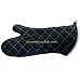 Flame Retardant Oven Mitt, 17 inches Black