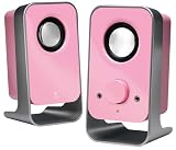 LS11 2.0 Channel Stereo Speaker System - Pink