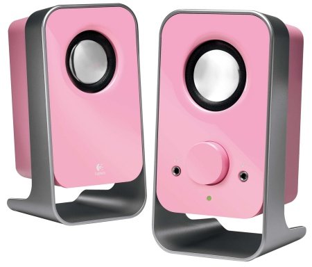 LS11 2.0 Channel Stereo Speaker System - Pink
