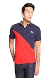Lacoste Polo Shirts, Color Blocked Modern Fit Red/Navy XL 41dpYSoqhJL. SL160 Lacoste Polo Shirts, Color Blocked Modern Fit Red/Navy XL