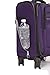 Ricardo Beverly Hills Mar Vista Softside Expandable Luggage with Dual Spinner Wheels, Purple Paisley, Carry-On 17-Inch