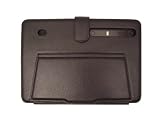 Black Motorola Xoom PU Leather Advanced Luxury Folio Stand Case/Cover