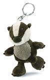 Nici 10cm Badger Soft Toy Key Holder with Key Ring
