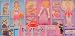 Melissa & Doug TRIO of FRIENDS Dress Ups MAGNETIC WOOD DOLLS w ATHLETE, PRINCESS & BALLERINA Dolls 8