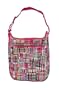 Limited Too Patchwork Plaid Slouch Bag