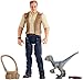 Jurassic World Basic Figure Owen & Baby 