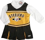 Pittsburgh Steelers Infant Long Sleeve Cheerleader Jumper - 18 months