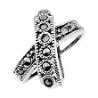 Silver Marcasite Pendants, Size: 17mm