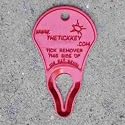 The Tick Key - Made in USA Tick Removal Device - Red