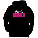 Farah rocks Female Names Mens Hoodie (Black, Sizes X-Small - XXX-Large) Farah rocks Female Names Mens Hoodie (Black, Sizes X-Small - XXX-Large)