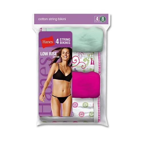 Hanes Accents String Sexy Bikini Girls Hot Lingerie Beach