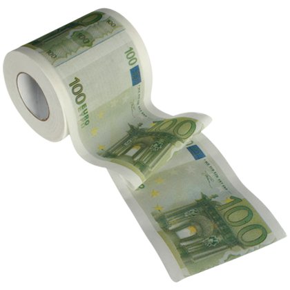 Toilettenpapier WC Papier 100 Euro