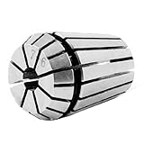 uxcell スプリングコレット　ER25　6mm - 7mm　ステンレス鋼　25×35mm　シルバートーン