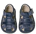 See Kai Run Infant/Toddler Isaac Midnight Fisherman Sandal,Blue,6 M US Toddler