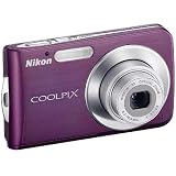 Nikon Coolpix S210 8MP Digital Camera with 3x Optical Zoom (Plum)