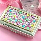 デコジュエリー雑貨 ジュエルシガレットケース ミディアムサイズ ミックスカラー　CG133314