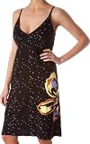Floral Dotted Adjustable Spaghetti Straps Jersey Dress / Sundress