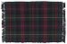 Durable Hand Woven 100% Cotton Colorful Green and Red Plaid Placemat 12x18 Inches Set / 6