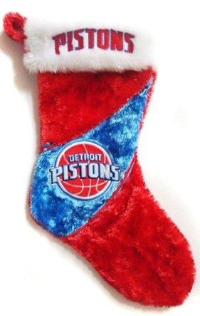 Detroit Pistons NBA Colorblock Himo Plush Stocking