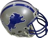 Detroit Lions Authentic Mini Helmet Unsigned