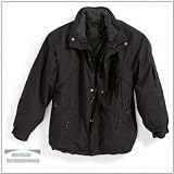 Winter- u. Wetterschutzjacke, schwarz